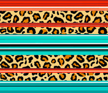 Load image into Gallery viewer, Serape Burst 20 oz Straight Tumbler Template