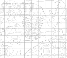 Load image into Gallery viewer, Air Force 20oz Straight Tumbler Template