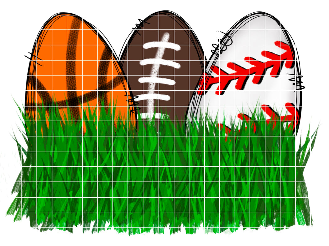 Sports Easter Eggs for Personalization