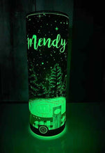 Load image into Gallery viewer, Sublimation Tumbler 20oz Skinny Glow In The Dark Green
