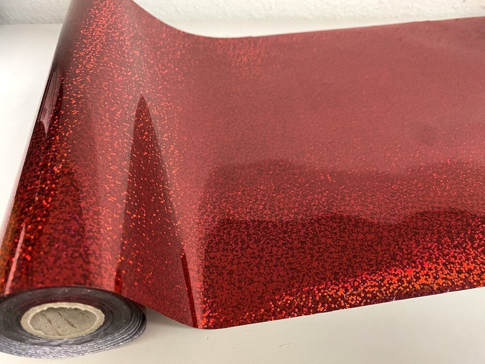 Twinkle Red Metallic Foil Sheet