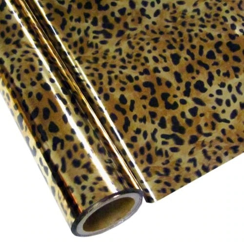 Leopard Bronze Metallic Foil Sheet