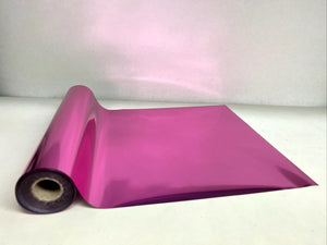 Bubblegum Pink Metallic Foil Sheet